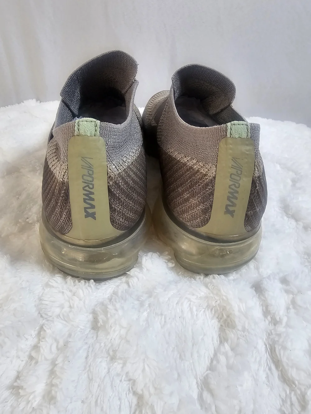 Nike Air VaporMax‎ Flyknit Moc - Dark Stucco Green (Women's Size 6.5)